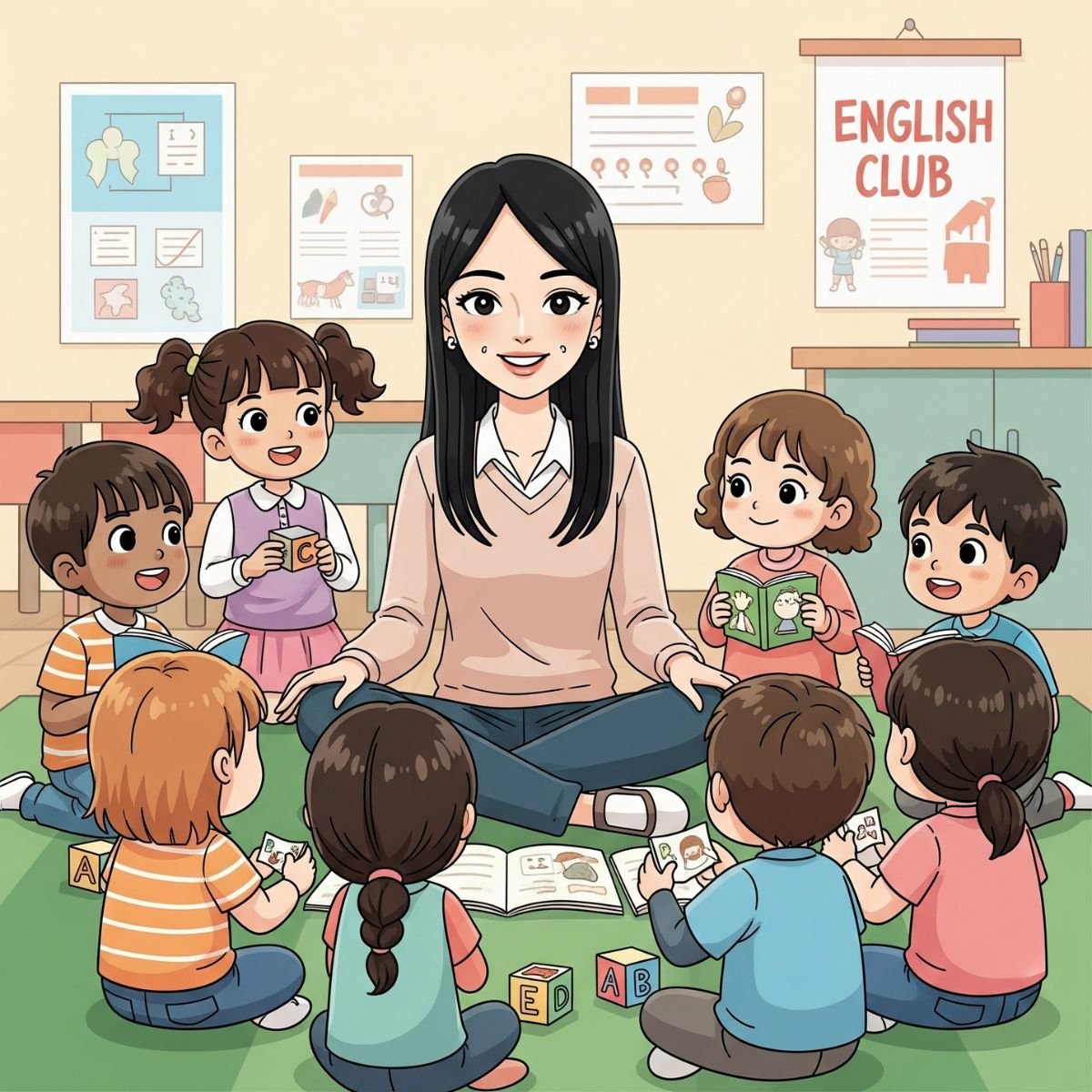 Angličtina: Hravý kroužek pro děti