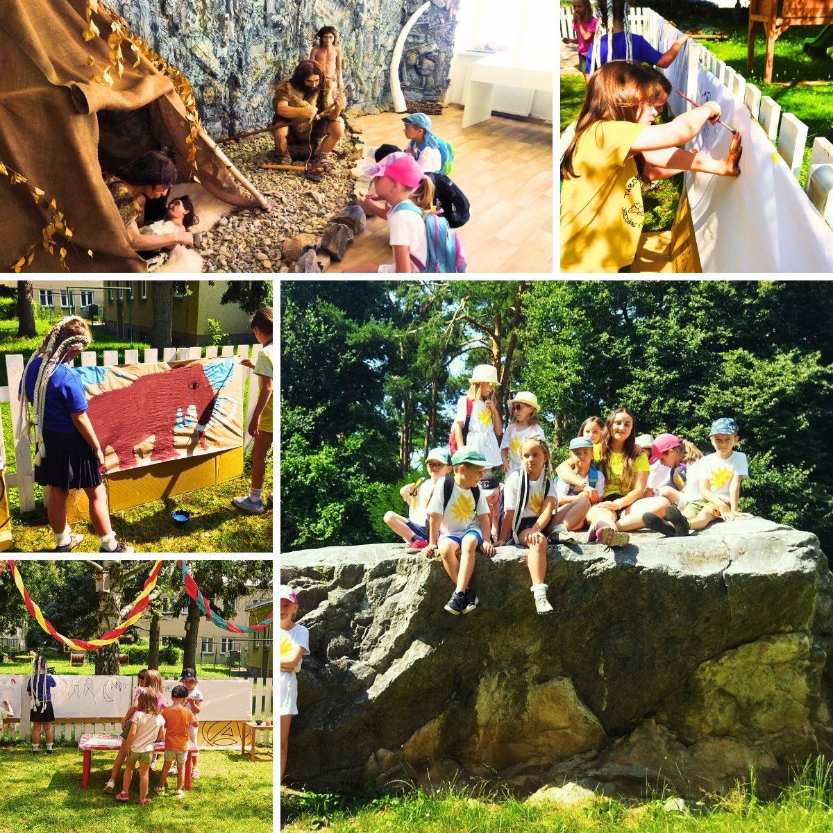 Letní Příměstský Tvořivý Tábor: Kreativní Cesta do Pravěku II