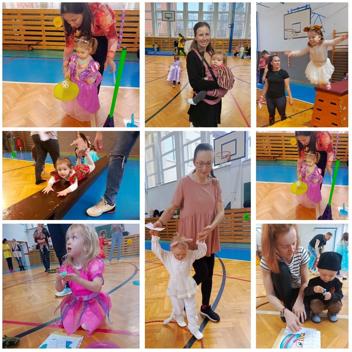 Karnevalové cvičení