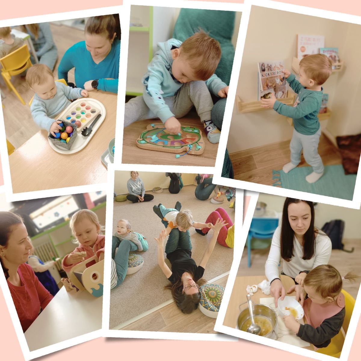 Montehrátky s batolátky St 2 až 3 roky