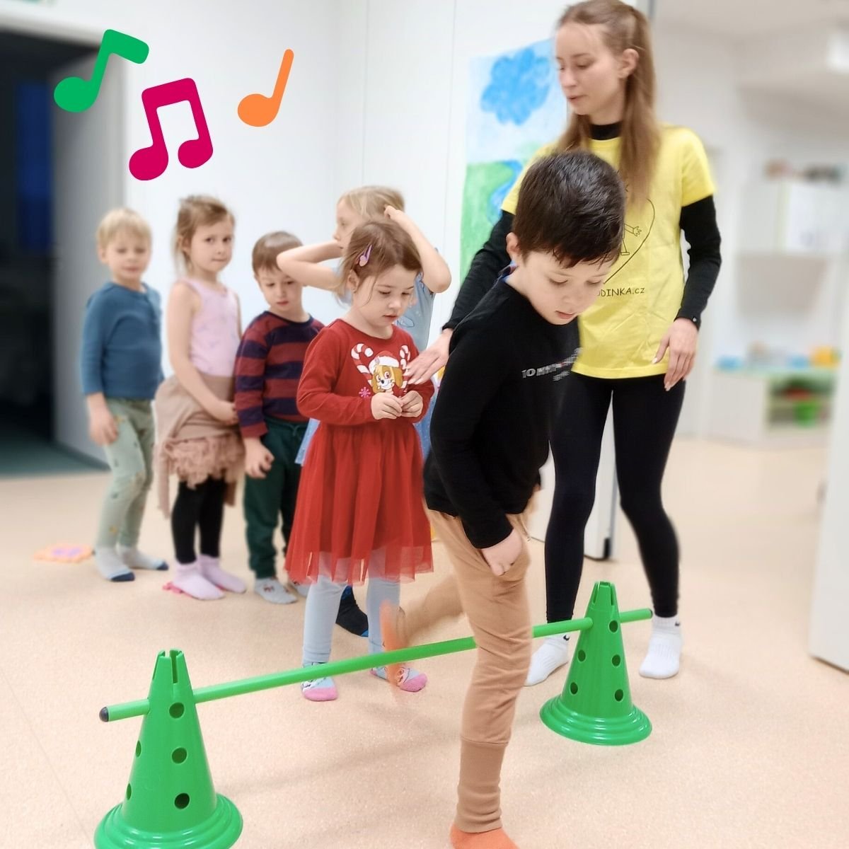 Pohybový kroužek plný hudby