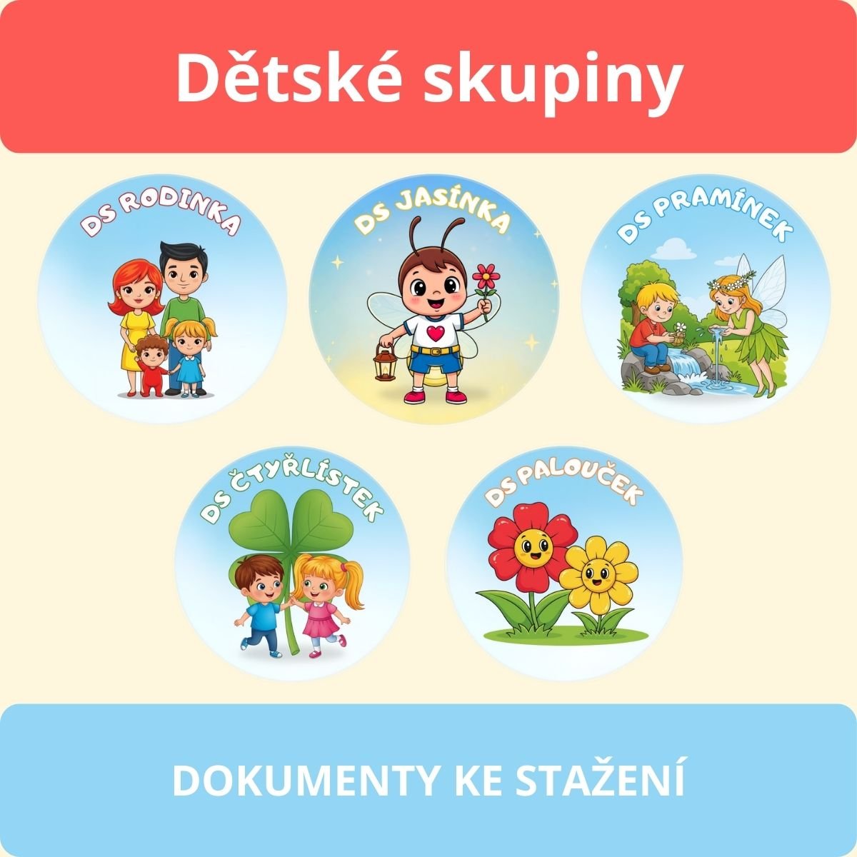 Smlouvy do dětských skupin